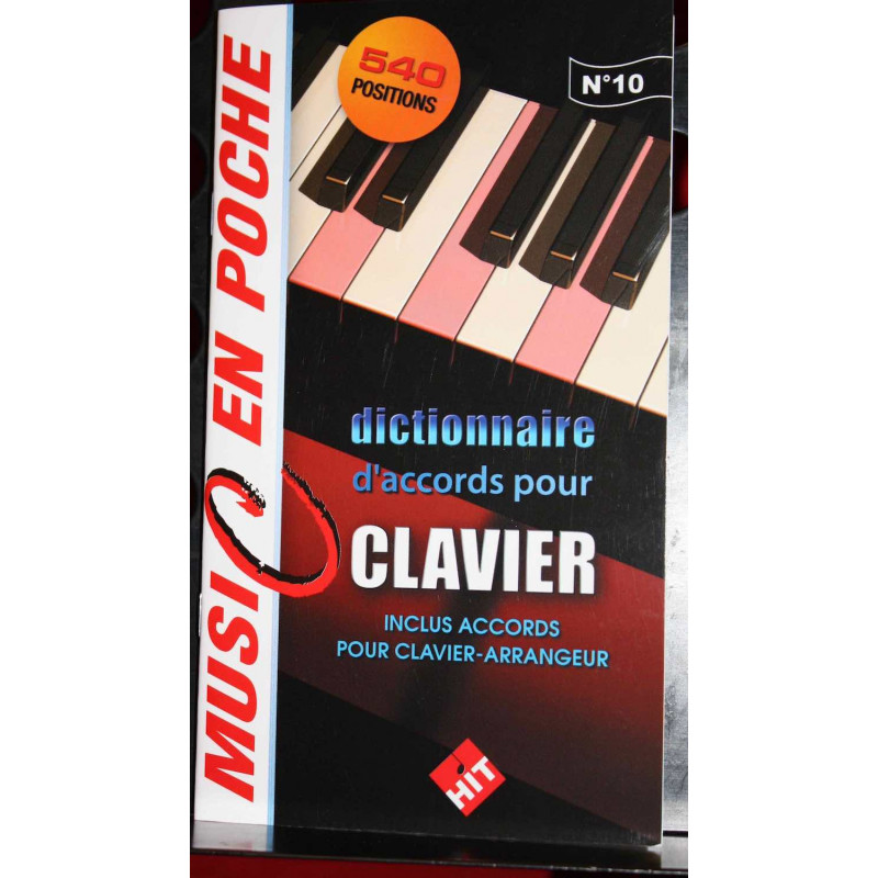 Dictionnaire d'accords pour clavier