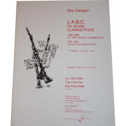 L'ABC du jeune clarinettiste Vol.1 - Guy Dangain