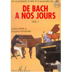 De Bach à nos jours 1A - Piano Hervé et Pouillard