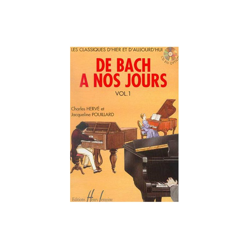 De Bach à nos jours 1A - Piano Hervé et Pouillard