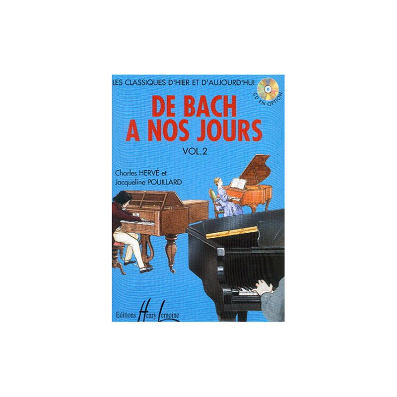 De Bach à nos jours 2A - Piano Hervé et Pouillard