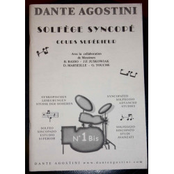 Agostini Solfege Syncopé Volume 1 BIS