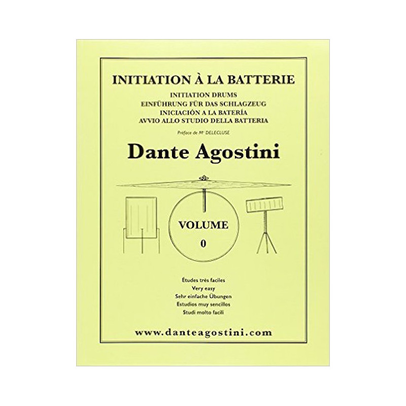 Agostini Vol.0  - Initiation à la batterie