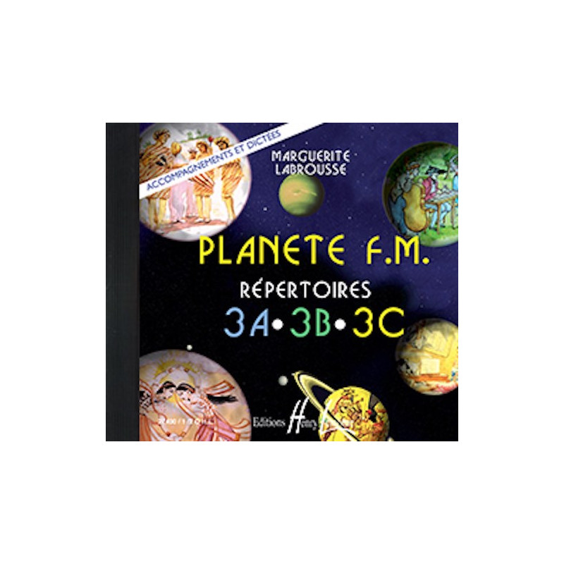 CD Planète FM Vol.3 - accompagnements (2 CD) - Marguerite Labrousse