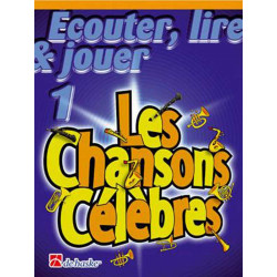 Écouter, Lire & Jouer 1 - Les Chansons Célèbres - Traditional - trombone clé de Fa