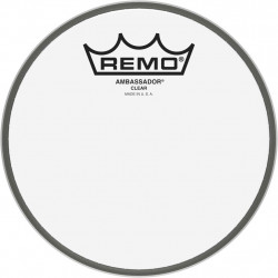 Peau pour tambourin 6 '' - Remo Ambassador Transparente - BA-0306-TM
