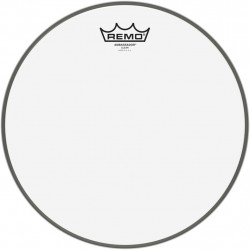 Peau pour tom et caisse claire 12'' - Remo Ambassador Transparente - BA-0312-00