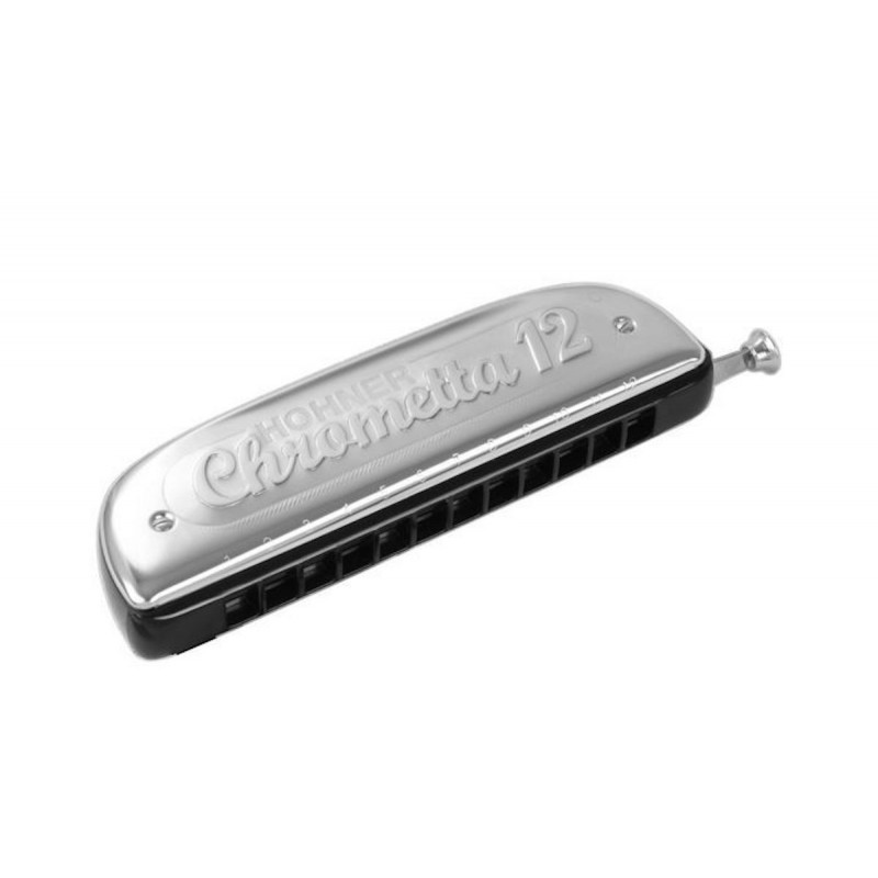 Hohner Chrometta 12 - Do - Harmonica chromatique débutant