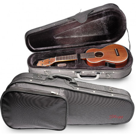 Soft case pour ukulele baryton Stagg HGB2UK-B