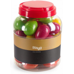 Stagg EGG-BOX1 - Boite de 40 oeufs shaker plastique