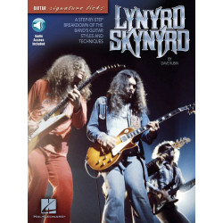 Lynyrd Skynyrd par Dave Rubin - Guitar Signature Licks (+ audio)