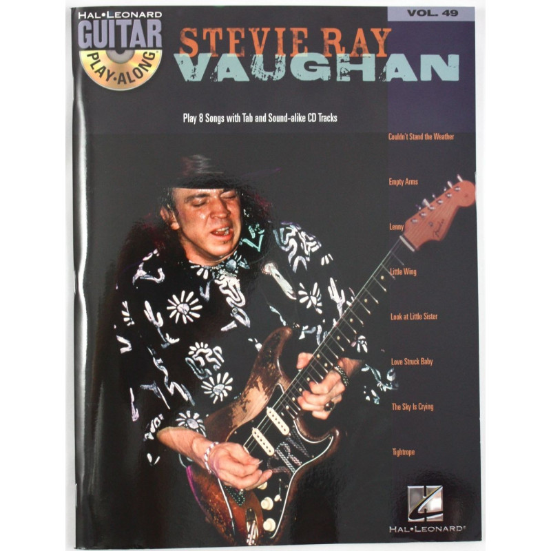 Tablatures guitare Stevie Ray Vaughan - Play Long guitar Volume 49 (+ audio)