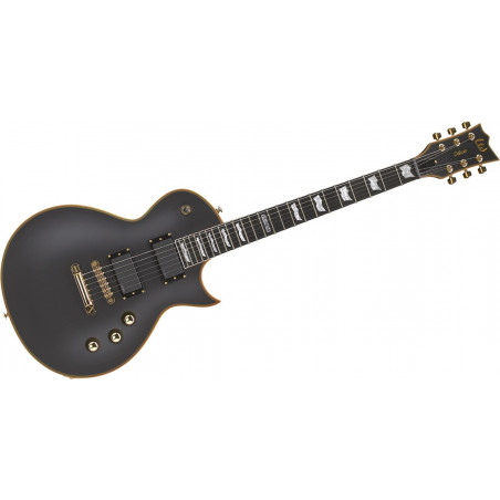 Guitare électrique LTD EC1000 VBK noire Vintage