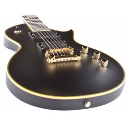 Guitare électrique LTD EC1000 VBK noire Vintage