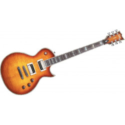 Guitare électrique LTD EC1000 Dégradée ambrée