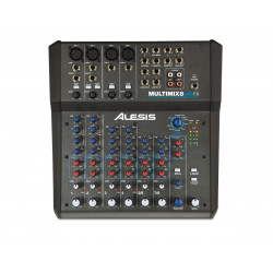 Alesis MultiMix 8 USB FX - Console de mixage 6 pistes avec effets