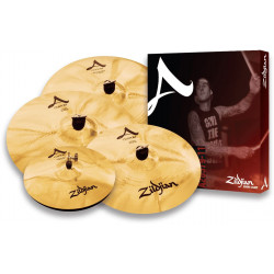 Set de cymbales Zildjian A Custom + crash 18'' - A2C4P-I7