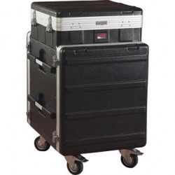 Flight case régie sur roulettes 10-12 unités - Gator GRC10X12PU