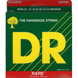 Jeu de cordes guitare acoustique DR Rare Medium RPM12