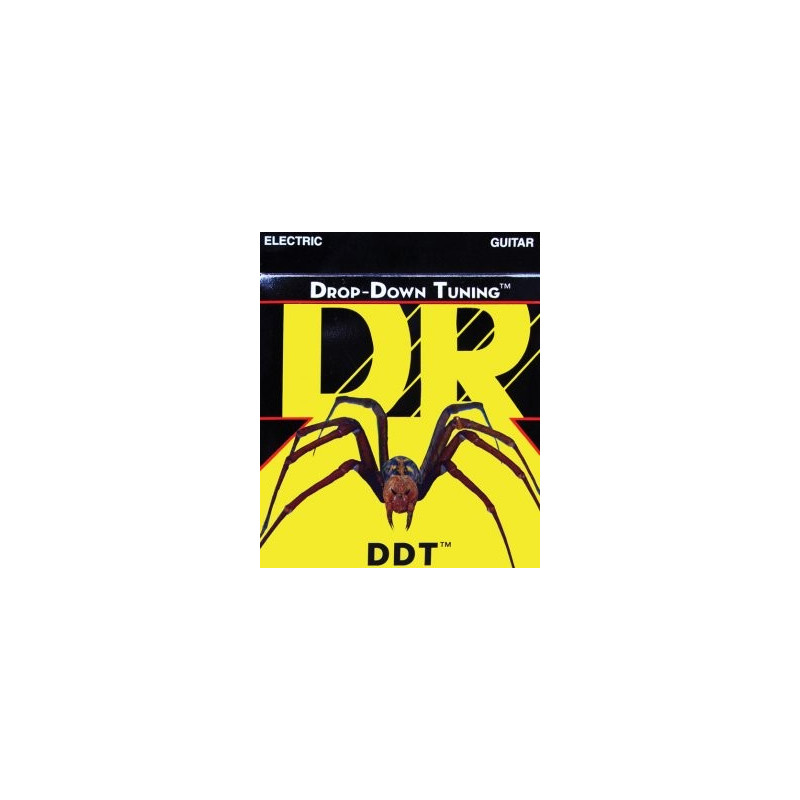 Jeu de cordes guitare électrique DR X Drop-Down Tuning Mega Heavy DDT13 13-65