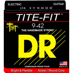 DR  LT9 9-42 Tite Fit Lite-Tite - Jeu de cordes guitare électrique