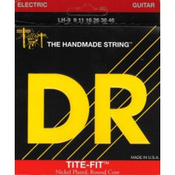 DR Tite Fit Lite-Heavy LH9 09-46 - Jeu de cordes guitare électrique