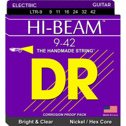 DR Hi-Beam Lite LTR9 - Jeu de cordes guitare électrique