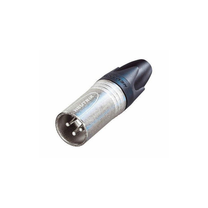 Fiche connecteur XLR 3 broches Mâle - Neutrik NC3MXX