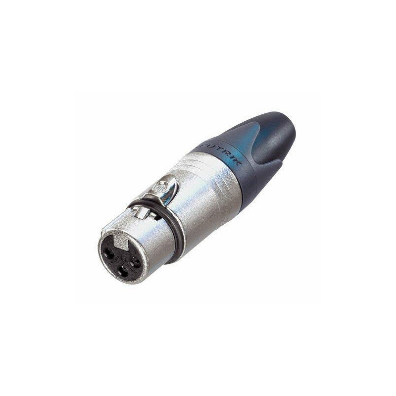 Fiche connecteur XLR 3 broches Femelle - Neutrik NC3FXX