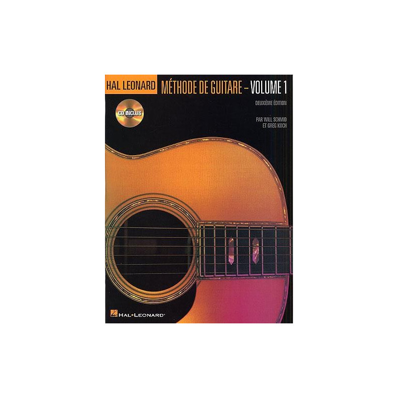 Méthode guitare Hal Leonard volume 1 (+ audio)