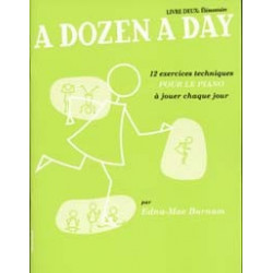 A Dozen a Day Livre 2 (FR) - Élémentaire - Edna Mae Burnam - Piano