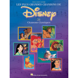 Les plus grandes chansons Disney - Piano, guitare et Voix