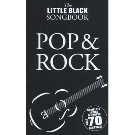 Little Black Book - pop & rock over - 70 titres pour guitare et chant