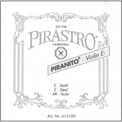 Pirastro P1063 - Jeu de cordes violon Piranito 4/4 à boule médium