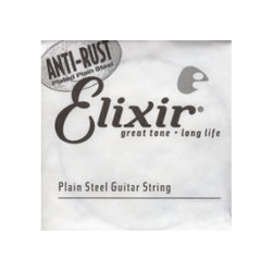 Corde au détail guitare électrique Elixir acier plein 011