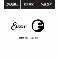 Elixir 014 - Corde au détail guitare électrique