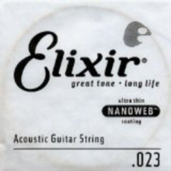 Corde au détail guitare acoustique Elixir Nanoweb 023 - 15123