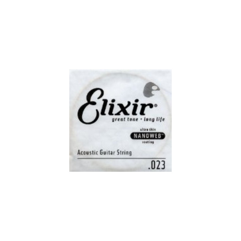 Corde au détail guitare acoustique Elixir Nanoweb 023 - 15123