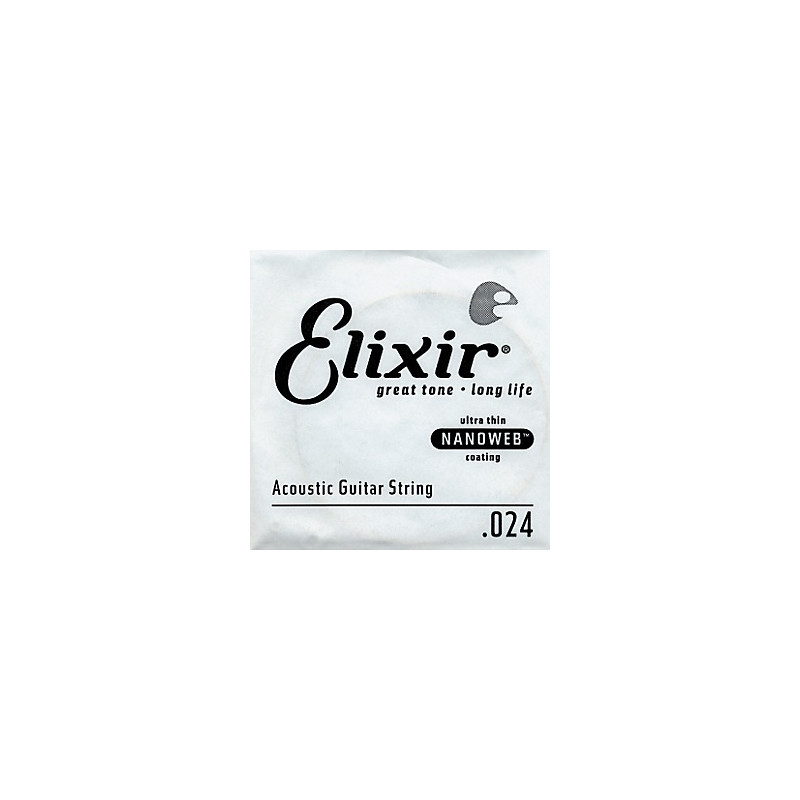 Corde au détail guitare acoustique Elixir Nanoweb 024 - 15124