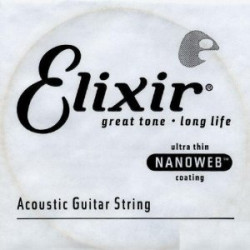 Corde au détail guitare acoustique Elixir Nanoweb 032 - 15132