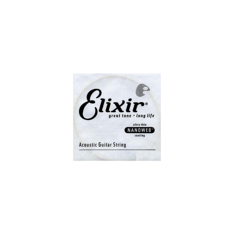 Corde au détail guitare acoustique Elixir Nanoweb 032 - 15132