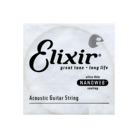 Corde au détail guitare acoustique Elixir Nanoweb 035 - 15135