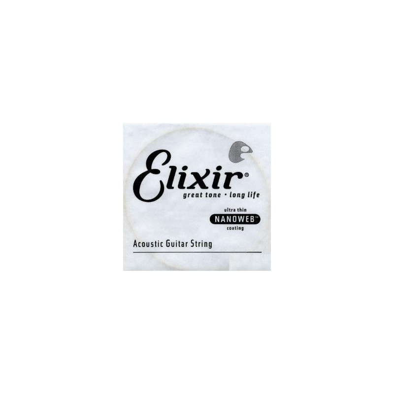 Corde au détail guitare acoustique Elixir Nanoweb 039 - 15139