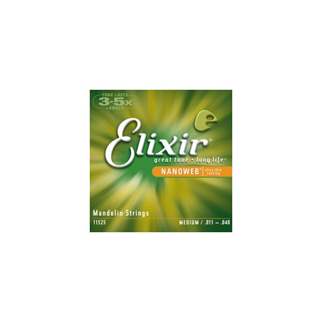 Elixir 11525 - Jeu de cordes mandoline medium 11-40