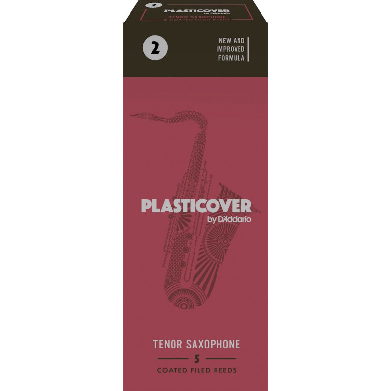 Anches Plasticover saxophone ténor force 2 - Boite de 5