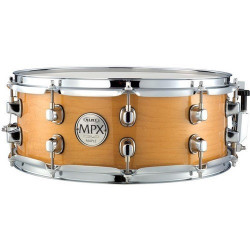 Caisse claire Mapex MPX érable 14''x5.5'' naturel brillant