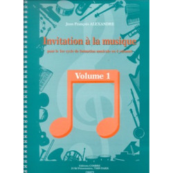 Invitation à la musique Vol. 1 - Alexandre Jean-François