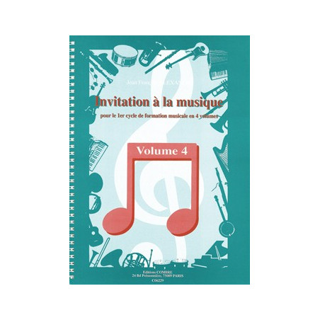 Invitation à la musique Vol. 4 - Alexandre Jean-François