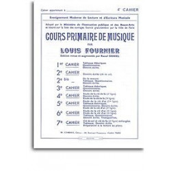 Cours primaire de musique cahier 4 - Louis Fournier