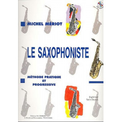 Méthode + audio MERIOT Michel Le Saxophoniste - Méthode progressive - saxophone